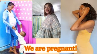 WE ARE PREGNANT🤰🏻 TRIMESTERS EXPERIENCE [upl. by Hallette]