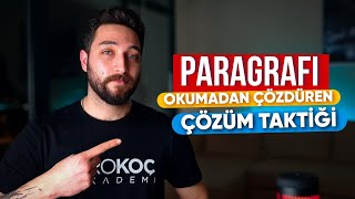 10 SANİYEDE Paragraf Sorusu Çözdüren Taktiğim  25 DAKİKADA TÜRKÇEYİ FULLE [upl. by Nodnil]