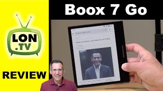 Boox 7 Go COLOR EInk Android EReader Review [upl. by Behre799]