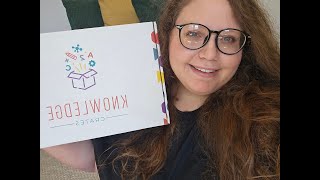 Knowledge Crate Unboxing Woodlands Crate Sensory Bin And Accessories [upl. by Enenej]