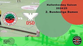 Crefelder HTC  DSD Düsseldorf  Damen 2 Hallenhockey Bundesliga [upl. by Nybor]