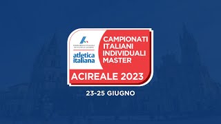 Acireale 2023  Campionati Italiani Master  domenica [upl. by Hegyera965]