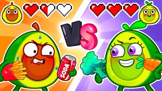 Learn Healthy Tips with Avocado Baby💪Take Care of Your Health Funny Stories for Kids by PitampPenny [upl. by Sonstrom]