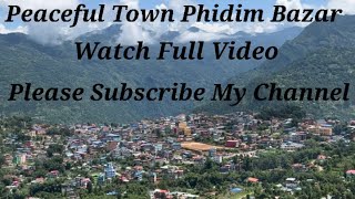 View of Phidim bazarPanchtharTrek and travelvlog [upl. by Logan]