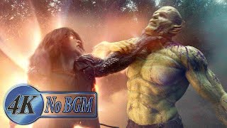 Giah vs Gravik SuperSkrull Fight Scene Final Battle No BGM  Secret Invasion [upl. by Rodi]