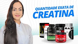 CREATINA  QUANTIDADE EXATA POR DIA e POR PESO Como usar  4 DICAS BÔNUS AO FINAL [upl. by Cerellia]