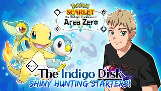 Shiny Hunting The Starters  Pokemon Scarlet amp Violet Indigo Disk [upl. by Delanty]