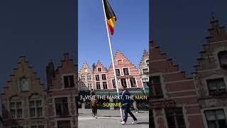 Top 10 MustDo Things in Bruges Belgium shorts bruges travel belgium europe [upl. by Mehs33]