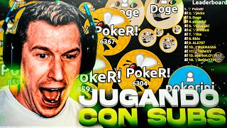 LLENAMOS EL TOP 20  AGARIO [upl. by Eirrol]