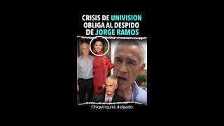 Chiquinquirá Delgado REACCIONA al DESPIDO de Jorge Ramos de Univision [upl. by Arihppas]