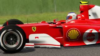 Assetto Corsa  McLaren MP422 vs Ferrari F2004 Hotlap Shootout [upl. by Eelyrag]