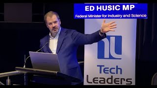 TechLeaders 2022 Day 2 Ed Husic MP Closing Keynote [upl. by Seana940]