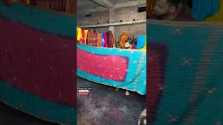 Baswada saree dyeing process baswara dyeing tussarsilk silksareedraping [upl. by Lipscomb910]