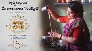 Actress Nivetha Thomas Glimpse From 35 Chinna Kaatha Kaadu MovieRana Daggubati [upl. by Allecram]