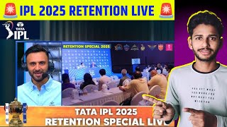 🚨🚨 IPL 2024 RETENTION SHOW LIVE   All TEAM RETAIN RELEASE LIST [upl. by Anan]