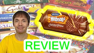 McVities Hobnobs  Chocolate Brownie Flavour Review [upl. by Juliann]