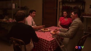 Agent Carter 2x08 scenes Lunch with gangster [upl. by Ailegra116]