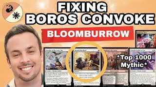 NEW BOROS CONVOKE TRICKS Destroy MYTHIC Bloomburrow Standard [upl. by Airbmat]