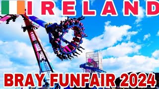 IRELAND Vlog 🇮🇪 BRAY FUNFAIR 2024 quotThe Thrills amp Spills of Birds Euroshow Funfair [upl. by Eyt]