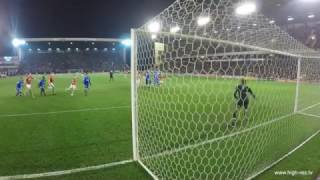 GOAL CAM Conor Hourihane vs Leeds United [upl. by Ahsenre236]