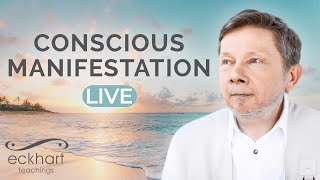 Conscious Manifestation  LIVE Special Event with Eckhart Tolle on Dec 4  5pm PT  8pm ET [upl. by Kynthia]