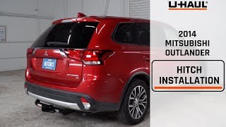 2014 Mitsubishi Outlander Trailer Hitch Installation [upl. by Adnorahc]