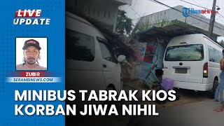 Diduga Ngantuk hingga Hilang Kendali Toyota Hiace Tabrak Kios di Jalan Lintas Aceh Tamiang [upl. by Rothschild574]