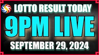 Lotto Result Today September 29 2024 9pm  Ez2 Swertres [upl. by Rosse]