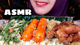 ASMR NASI PADANG  SOSIS KANZLER SINGLES HOT  ASMR INDONESIA  EATING SOUND [upl. by Dean]