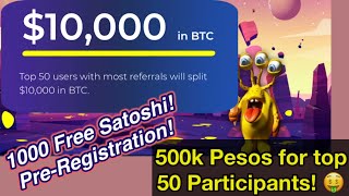 FREE 1000 SATOSHI Bitcoin MAGREREGISTER LANG  quotSTARBETSquot IGAMING PLATFORM THIS DECEMBER 2021 [upl. by Leila]