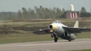 Historical Jetplanes at Ljungbyhed [upl. by Ataymik]