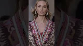 Candice Swanepoel for Etro Spring 2020 runwaycollection fashiondesigner fashionmagazine [upl. by Notneuq]