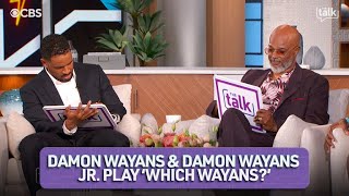 Damon Wayans Jr Slapped Damon Wayans  The Talk [upl. by Leirua979]