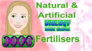 Artificial and natural fertilisers Alevel Biology AQA [upl. by Annoeik]