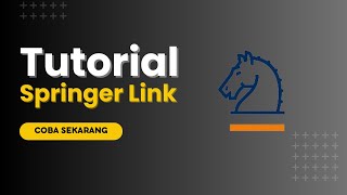 Tutorial Mengakses Database Journal SpringerLink [upl. by Ielirol]