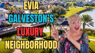 Explore Evia  Luxury Subdivision on Galveston Island TX  HoustonGalveston Living [upl. by Gun200]