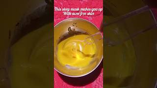 Sleeping mask🎭 skincare facemask shorts youtubeshorts youtubeindia [upl. by Denby]