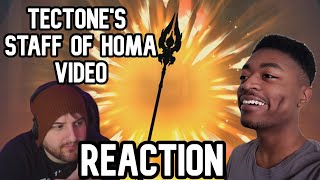 Reacting To Tectones STAFF OF HOMA Video [upl. by Assened]