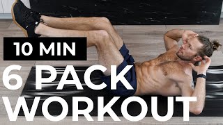 10 Min 6 Pack Blueprint  Intense No Equipment Ab Shred [upl. by Eliott]