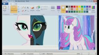 MLP EQUESTRIA GIRLS THIS DAY ARIA FLURRY HEART  SPEEDPAINT  MampM TWICE [upl. by Airednaxela449]