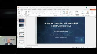 Rivedi il webinar «Adozione di sistemi di IA e compliance legale» [upl. by Ahsitnauq758]