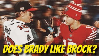 Tom Brady gives honest assessment of 49ers Brock Purdy amp doesn’t seem super high on Niners QB 🧐 [upl. by Najtsirk]