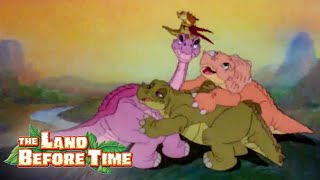 Littlefoot Discovers The Great Valley  Movie Clip  The Land Before Time [upl. by Aurelius]