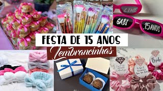 10 Idéias de Lembrancinhas para festa de 15 anos  Part2  AURENICE LIONAIS♡ [upl. by Aerbma]