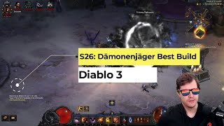 Diablo 3  Dämonenjäger Best Build für Season 26 Tower Patch 273 [upl. by Ahsinrad740]