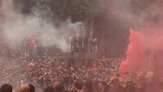 NetGazeti Protest in Tbilisi after police raid at night clubs [upl. by Plusch]