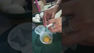 asmrCracking eggs moldsatisfayingtrendyuotubeshortsviral [upl. by Sabino]