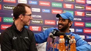 MS Dhonis Funny Reply On His Retirement  ICC Press Conference  VIDEO [upl. by Obed]