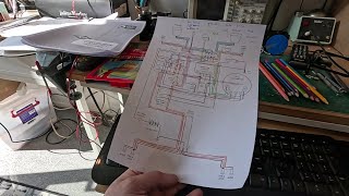 Pre war Riley Brooklands  Wiring Diagram Done [upl. by Noxaj]