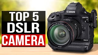 TOP 5 Best DSLR Camera 2024 [upl. by Tandy]